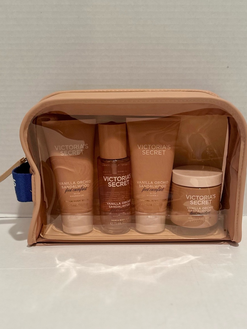 Victoria’s Secret NEW Vanilla Orchid Sandalwood Gift Set w/Travel Bag